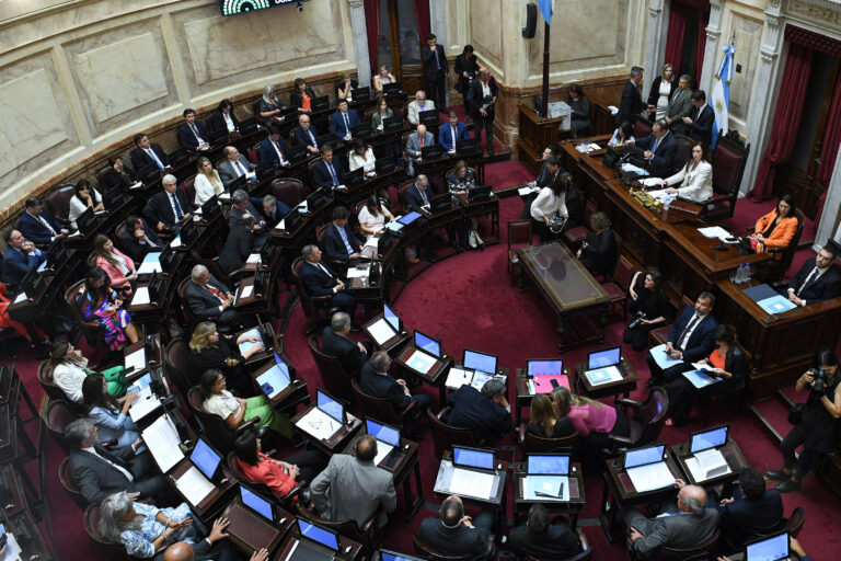 El Senado rechazó el decreto del Gobierno Nacional